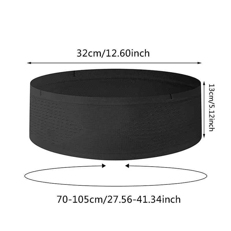 Lightweight Seamless Running Belt – Portable, Elastic & Perfect for Active Lifestyles