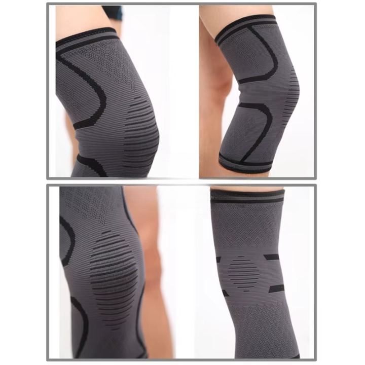Knee Compression Sleeve – Supports, Protects & Stabilizes for Workouts & Running