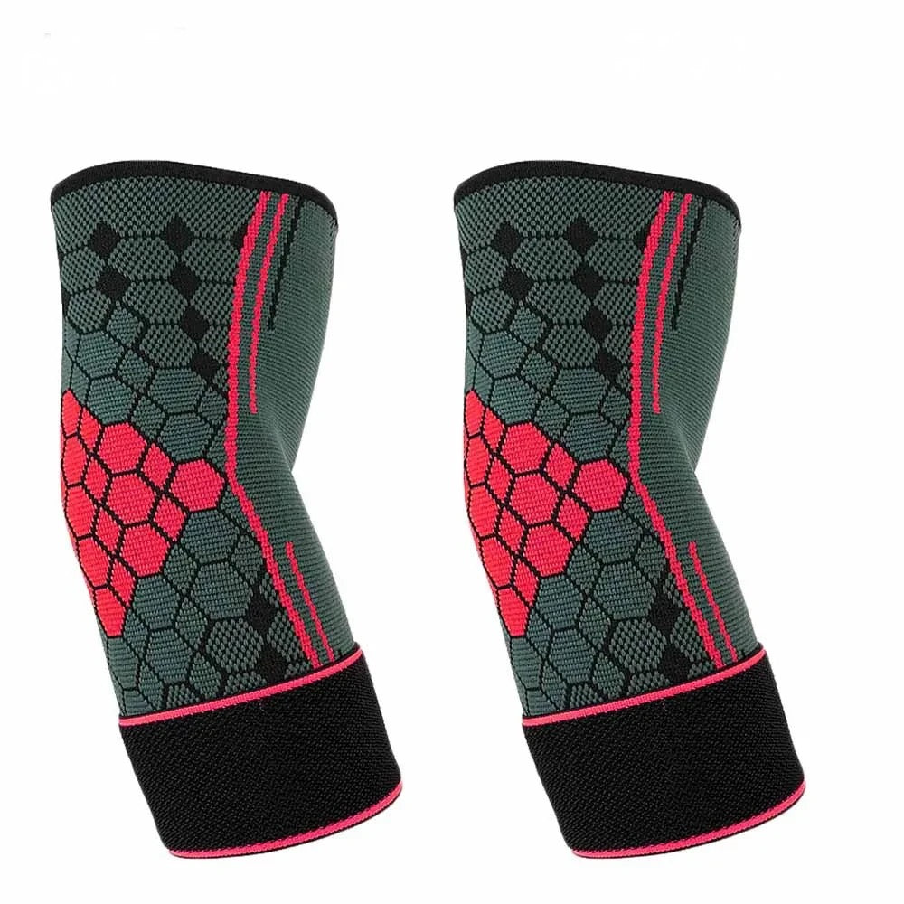 2-Piece Adjustable Elbow Support for Sports & Pain Relief