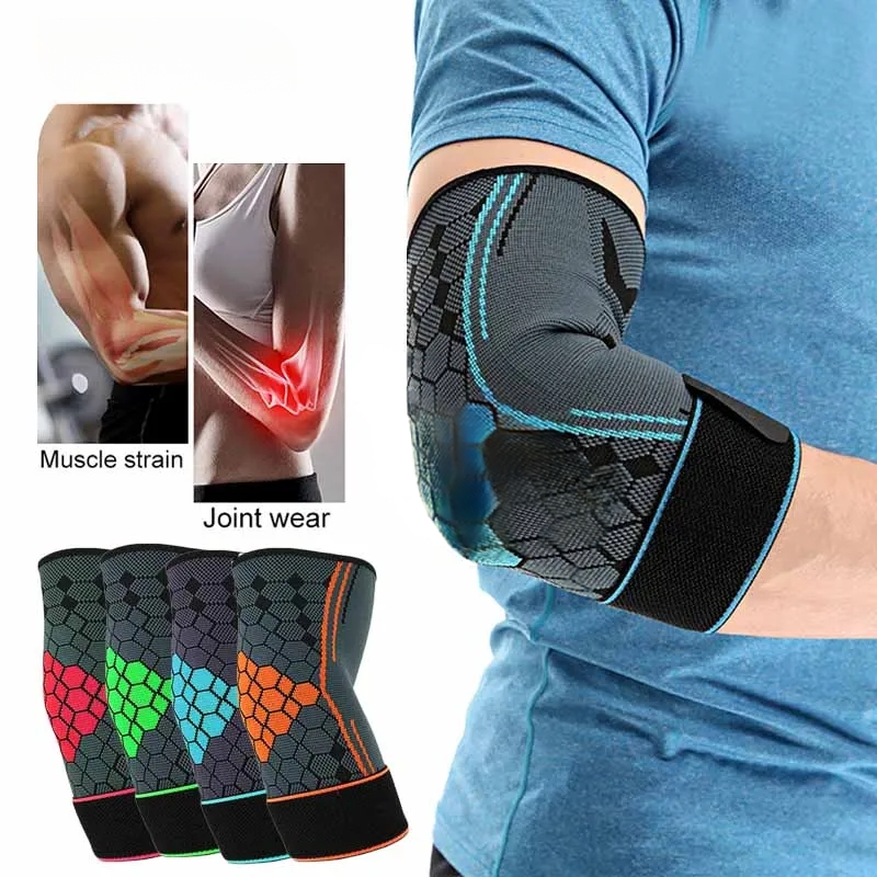 2-Piece Adjustable Elbow Support for Sports & Pain Relief
