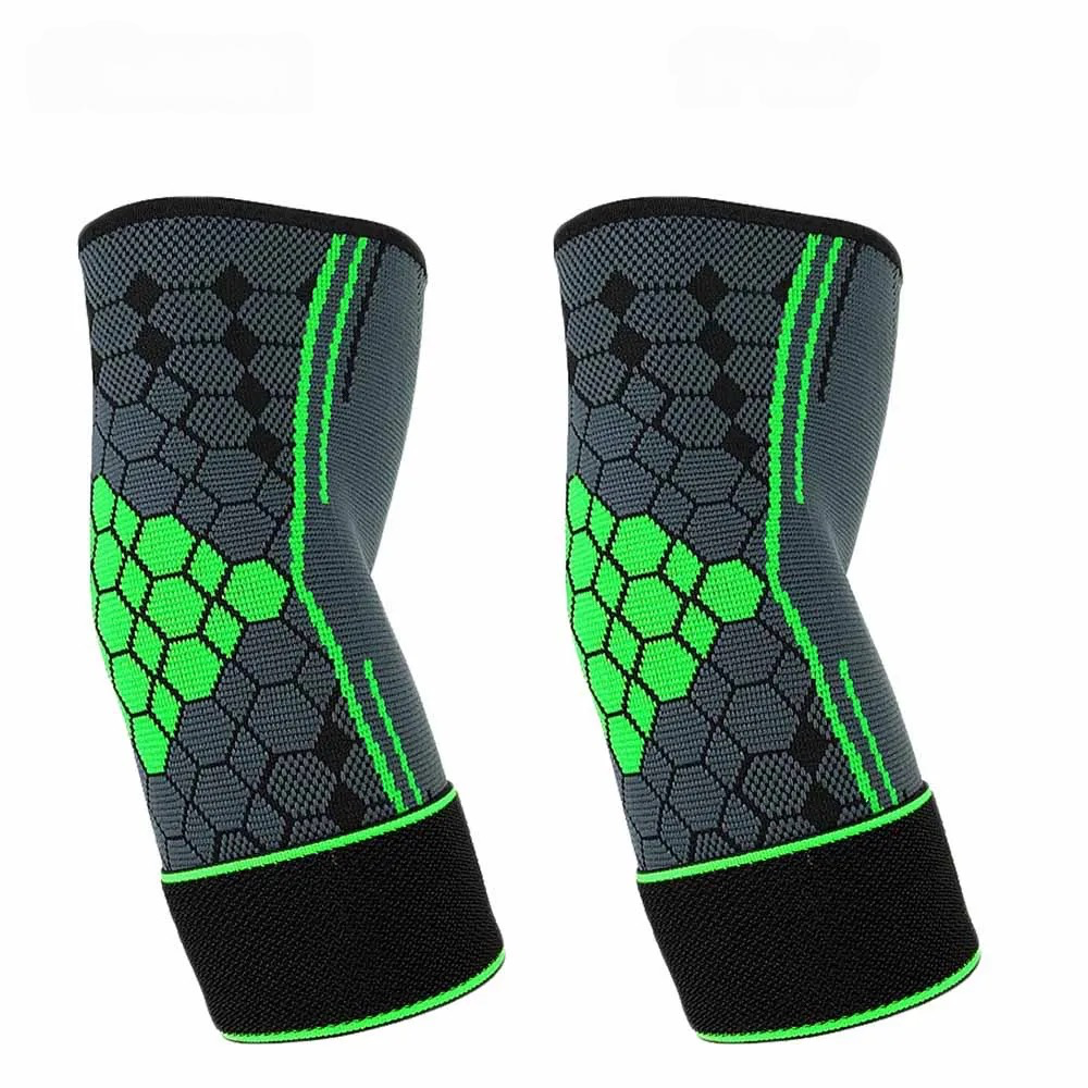 2-Piece Adjustable Elbow Support for Sports & Pain Relief