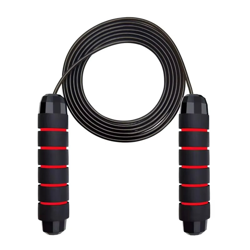 Tangle-Free Speed Jump Rope with Ball Bearings – Adjustable & Foam Handles for Home Fitness & Weight Loss