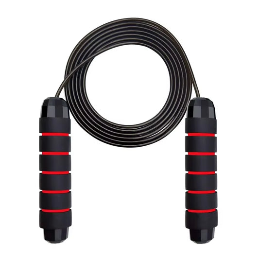 Tangle-Free Speed Jump Rope with Ball Bearings – Adjustable & Foam Handles for Home Fitness & Weight Loss