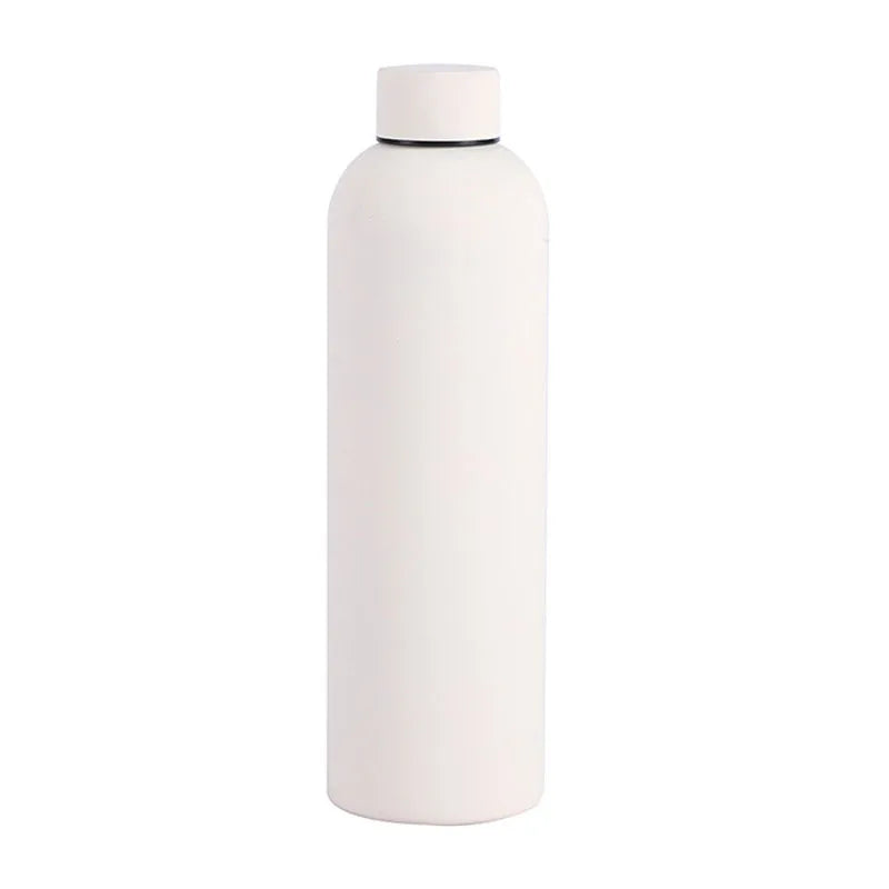 Insulated Stainless Steel Bottle – Durable Sports Kettle for Hot & Cold Drinks (500/750ML)