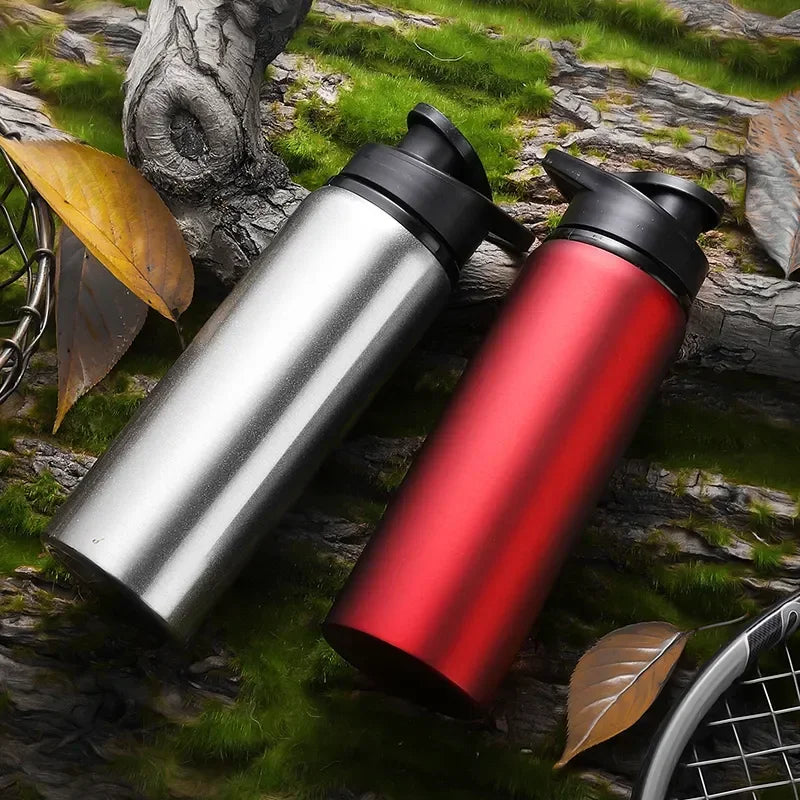 Portable Stainless Steel Sports Bottle – Durable & Leak-Proof for Cycling, Travel & Outdoors