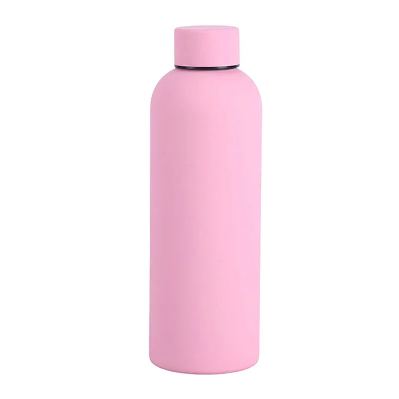 Insulated Stainless Steel Bottle – Durable Sports Kettle for Hot & Cold Drinks (500/750ML)