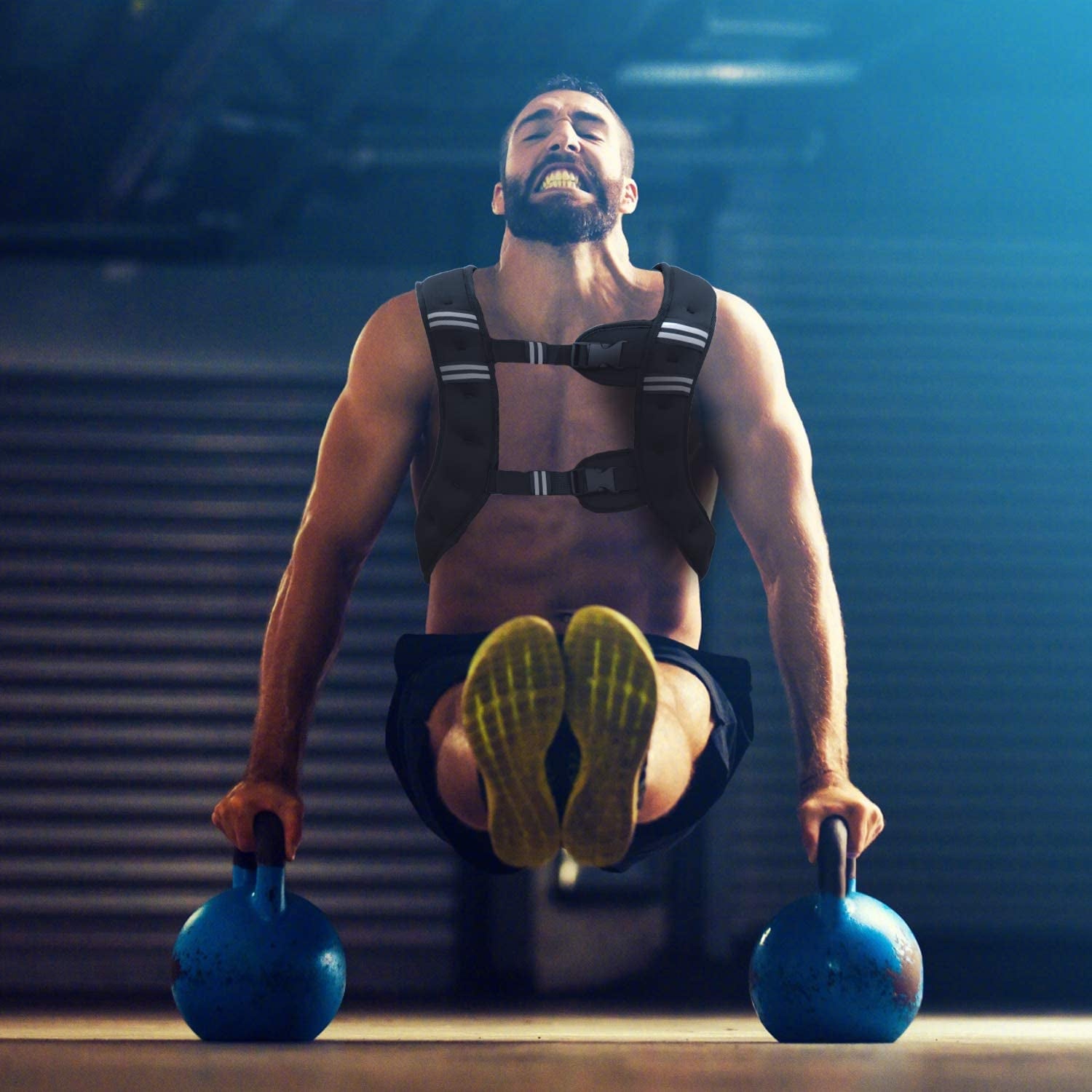 Weighted Vest – 11lb & 18lb | Adjustable, Breathable for Strength Training & Cardio