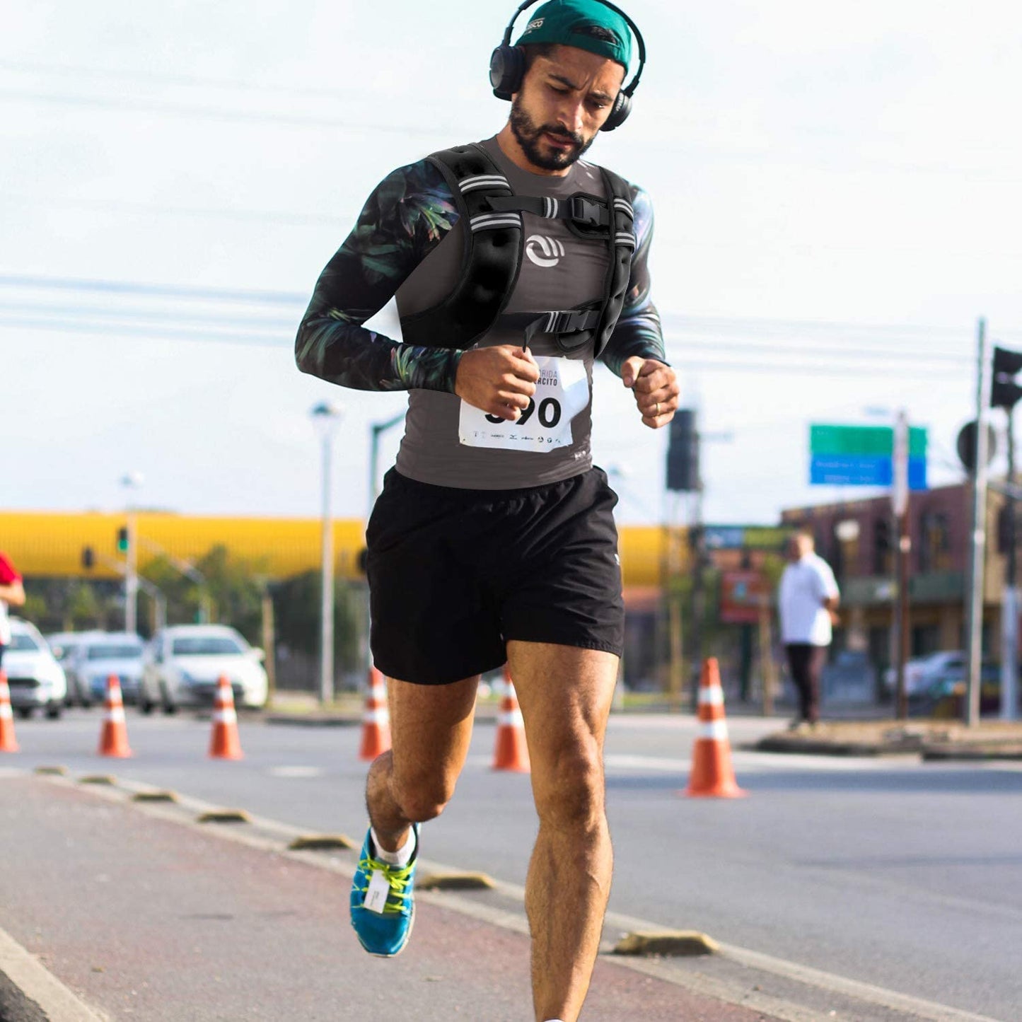 Weighted Vest – 11lb & 18lb | Adjustable, Breathable for Strength Training & Cardio